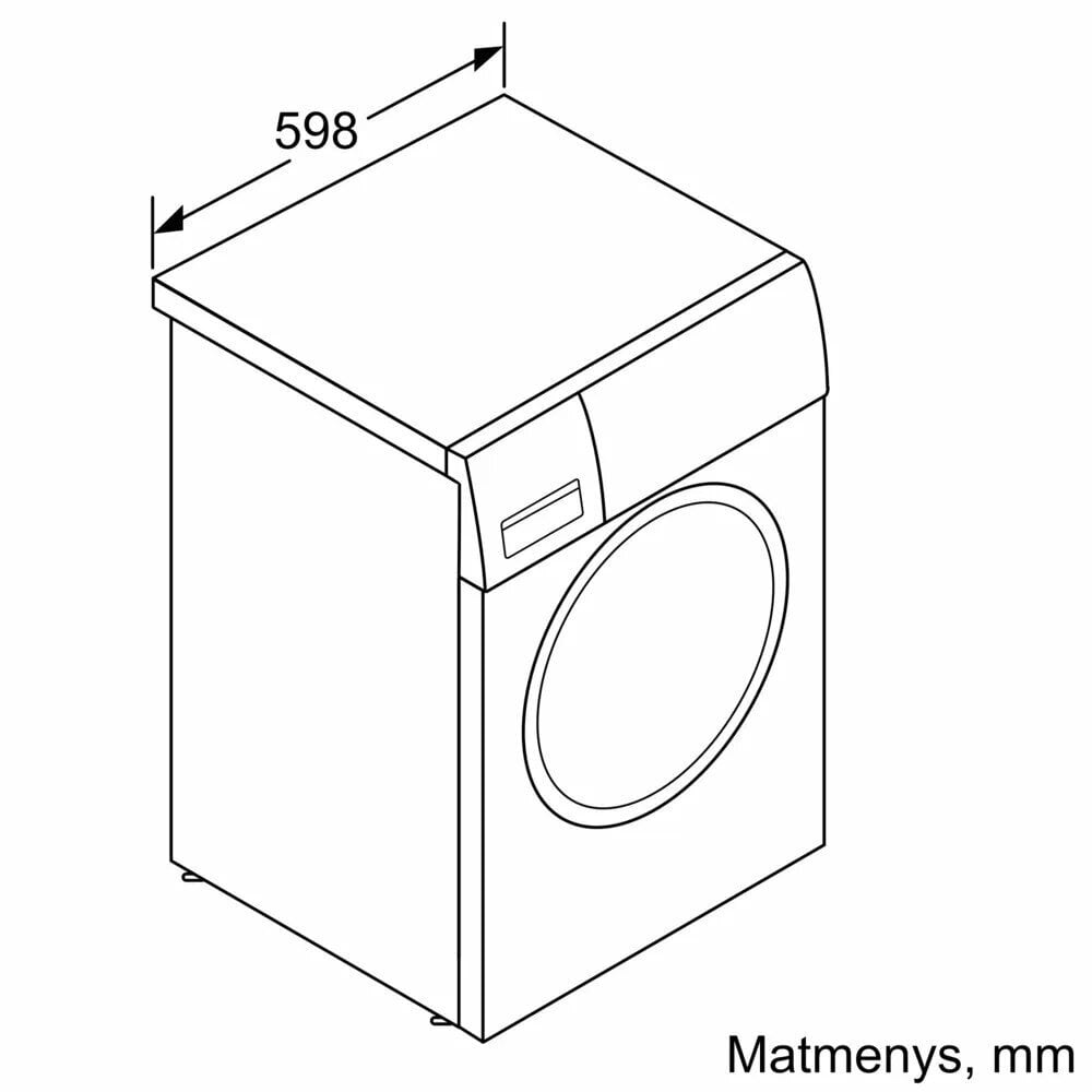 Bosch WGG244ZPSN hinta ja tiedot | Pyykinpesukoneet | hobbyhall.fi