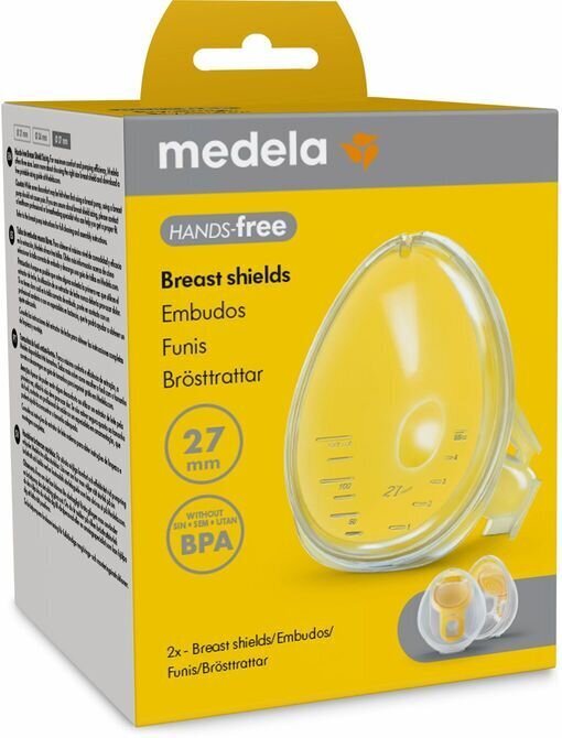 Rintasuojat Medela 5055 27 mm, 2 kpl hinta ja tiedot | Imetystuotteet | hobbyhall.fi