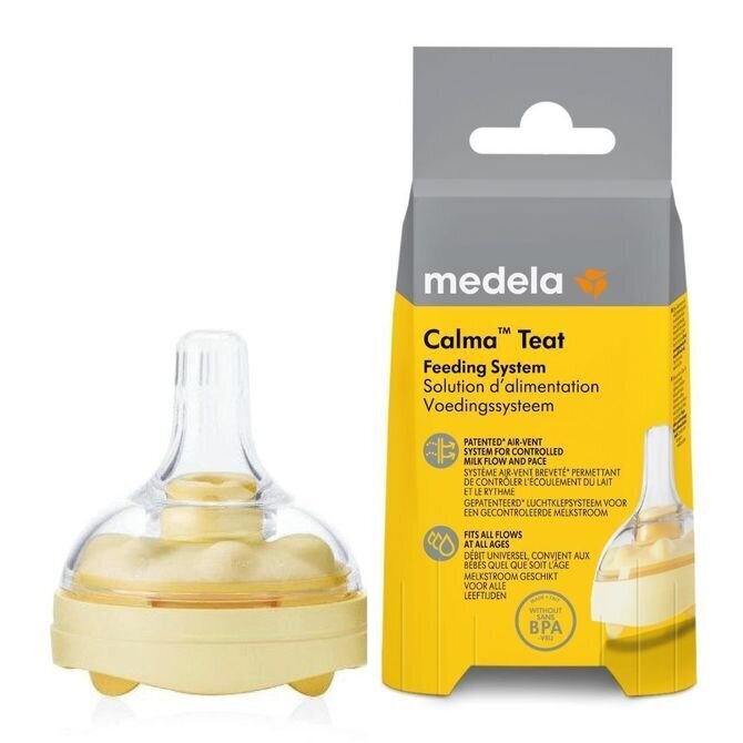 Tuttipullon tutti Medela Calma 0143, 1 kpl hinta ja tiedot | Tuttipullot ja tarvikkeet | hobbyhall.fi