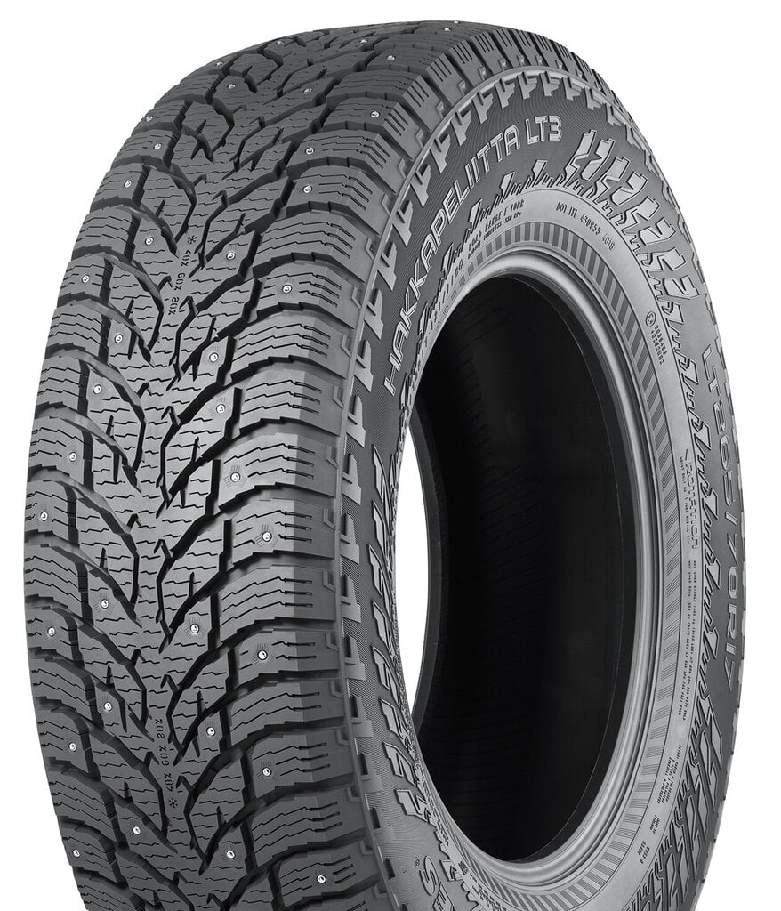 Nokian Hakkapeliitta LT3 245/75R17C 121 Q studded hinta ja tiedot | Talvirenkaat | hobbyhall.fi