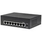 PoE+ kytkin Intellinet 561204: 8-porttinen Gigabit Ethernet -kytkin 8x 10/100/1000Mbps RJ45, PoE/PoE+ 60W, Porttien eristys - VLAN hinta ja tiedot | Verkkokytkimet | hobbyhall.fi