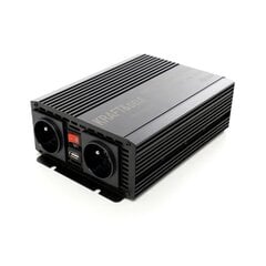 Automuuntaja 12V 230V, 700W/1400W hinta ja tiedot | Muuntimet ja invertterit | hobbyhall.fi