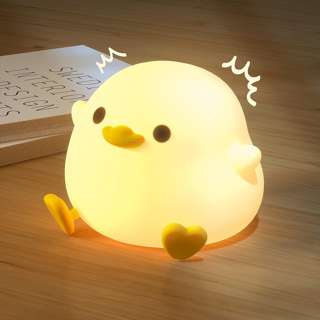 Silikoninen LED-valo, Cute Bean DoDo Duck hinta ja tiedot | Pöytävalaisimet | hobbyhall.fi