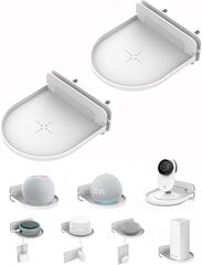 Universaali älykäs kaiutin seinäteline, pieni hyllyteline, yhteensopiva Google Home Mini/Home Pod Mini/Google WiFi/Nest WiFi/eero 6 Mesh W kanssa hinta ja tiedot | Näyttötelineet | hobbyhall.fi