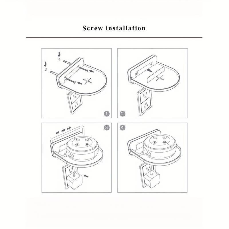 Universaali älykäs kaiutinseinäteline, pieni hyllyteline, jossa on kaapelinhallinta, yhteensopiva Google Home Mini/Homepod Mini/Google Wifi/Ne kanssa hinta ja tiedot | Näyttötelineet | hobbyhall.fi