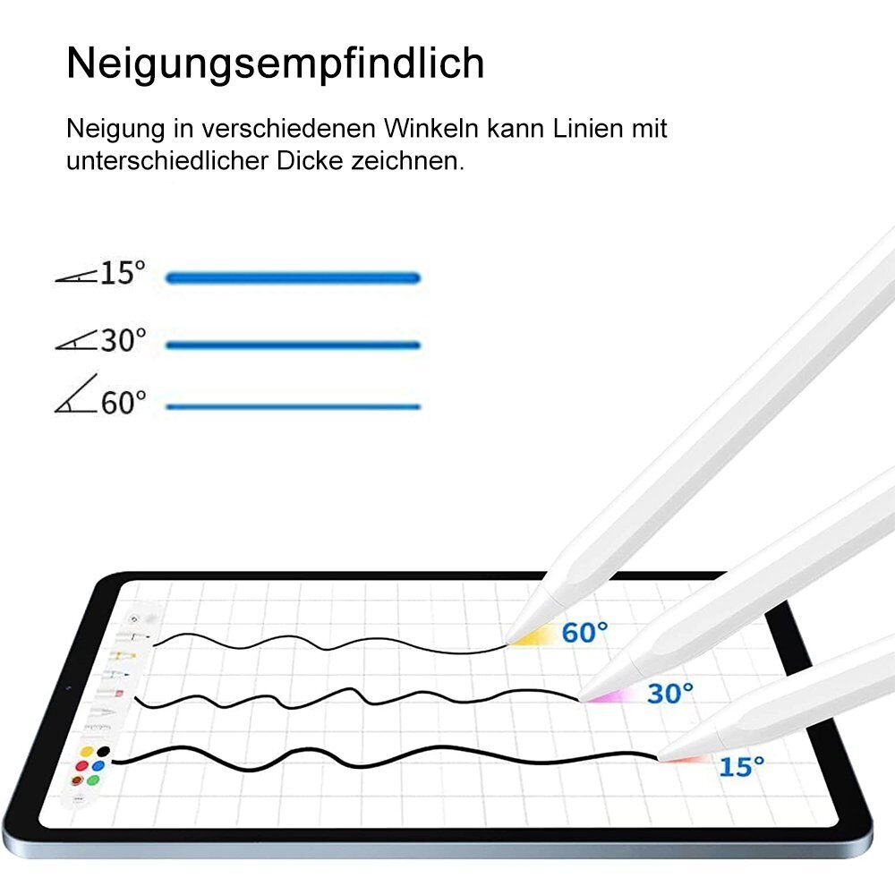 Stylus-kynä iPadille 2018-2022, Apple iPadin kanssa yhteensopiva kynä - täydellinen päivittäiseen käyttöön, ergonominen muotoilu takaa mukavuuden hinta ja tiedot | Tablettien lisätarvikkeet | hobbyhall.fi