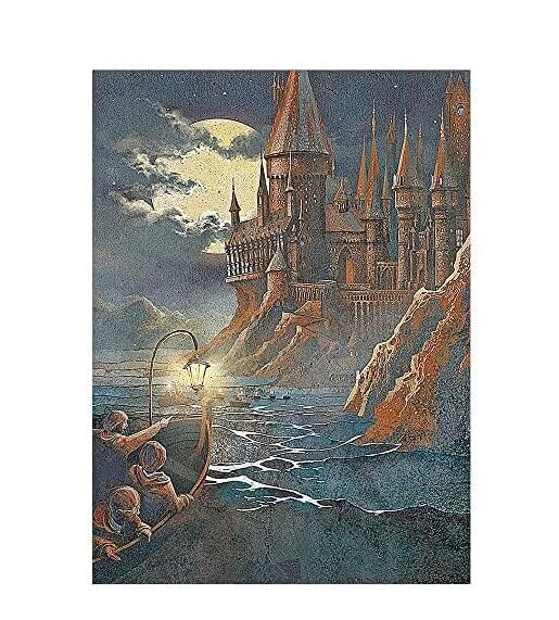 Timanttimosaiikki "Magic Castle" 40x50cm hinta ja tiedot | Timanttimaalaukset | hobbyhall.fi