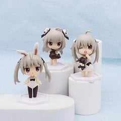 6 kpl Yosuga no Sora Anime Figuuri Kasugano Sora Q Versio Toimintafiguurit Auton Pöytäkoristeet Lahjat 8CM PVC Malli Nukkelelu hinta ja tiedot | Pienoismallit | hobbyhall.fi