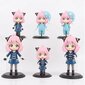 6 kpl Kawaii Anime Spy X -perheen toimintahahmonukkelelu hinta ja tiedot | Pienoismallit | hobbyhall.fi