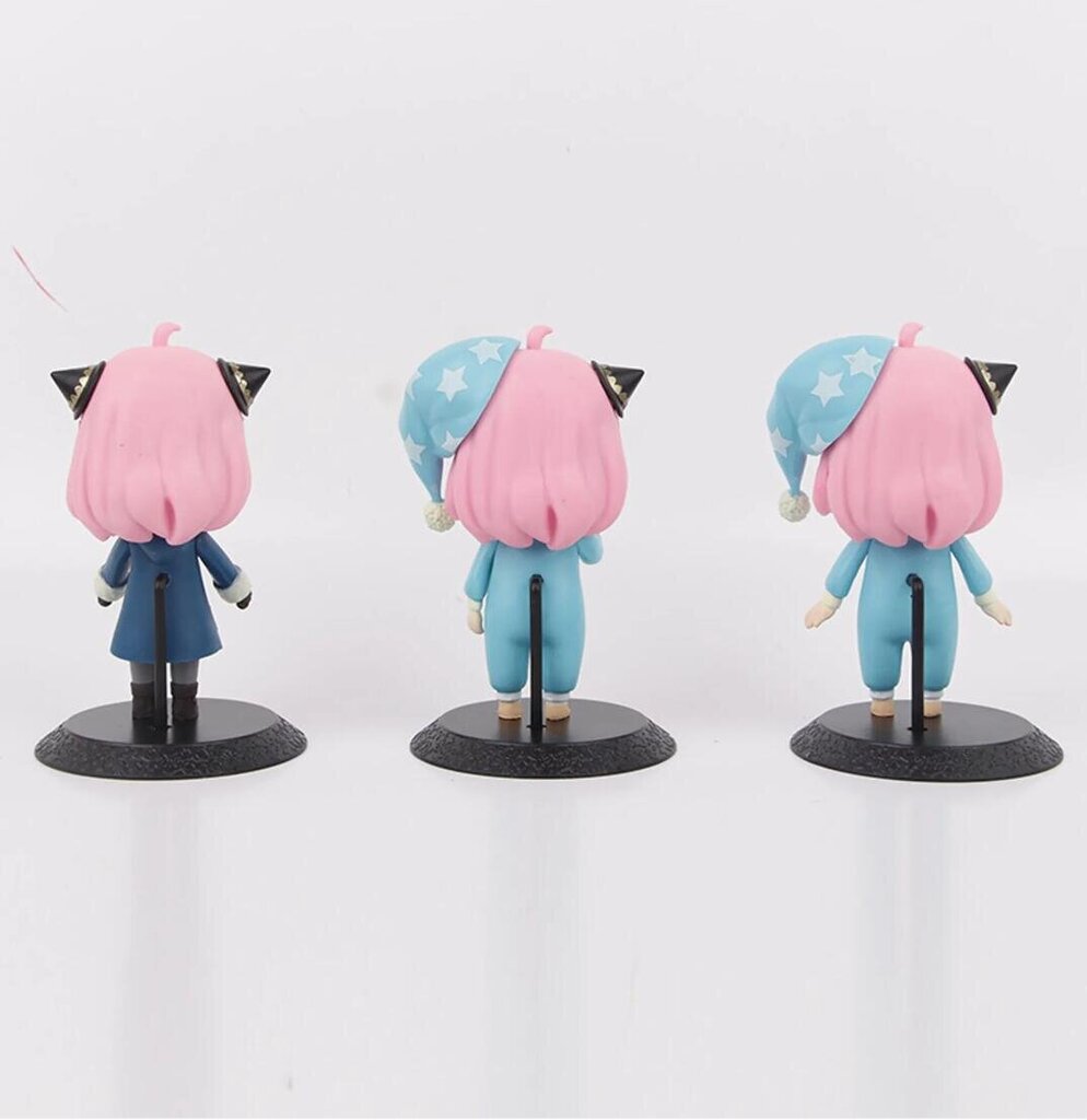 6 kpl Kawaii Anime Spy X -perheen toimintahahmonukkelelu hinta ja tiedot | Pienoismallit | hobbyhall.fi