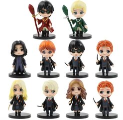 10 kpl 7cm Harry Potters -figuurit Anime Q -versio PVC-nukkelelu elokuvat autokakun koristelu hinta ja tiedot | Pienoismallit | hobbyhall.fi