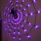 Halloween hämähäkinverkko koriste valot, violetti hinta ja tiedot | Koristeet ja tarrat | hobbyhall.fi