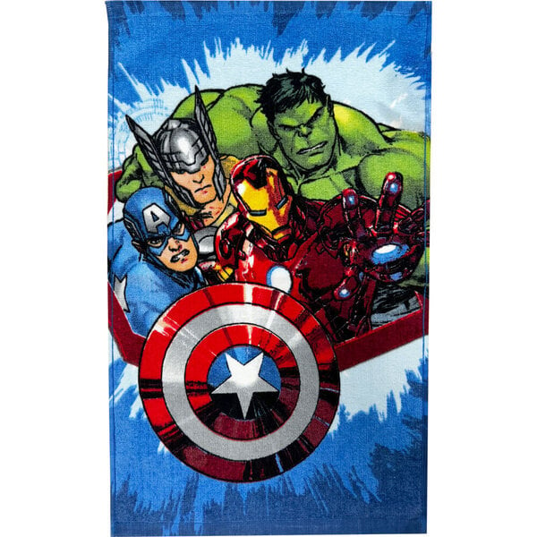 Lasten pyyhe Avengers Dynamic Heroes 30x50 cm