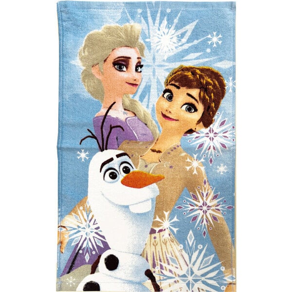 Lasten pyyhe Disney Frozen Olaf and the Sisters 30x50cm