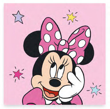 Lasten pyyhe Disney Minnie Star 30x30cm