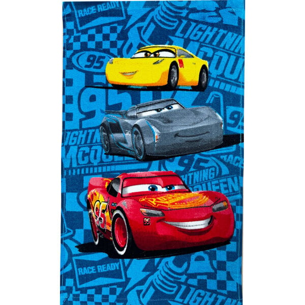 Lasten pyyhe Disney Cars Speed Champions 30x50 cm