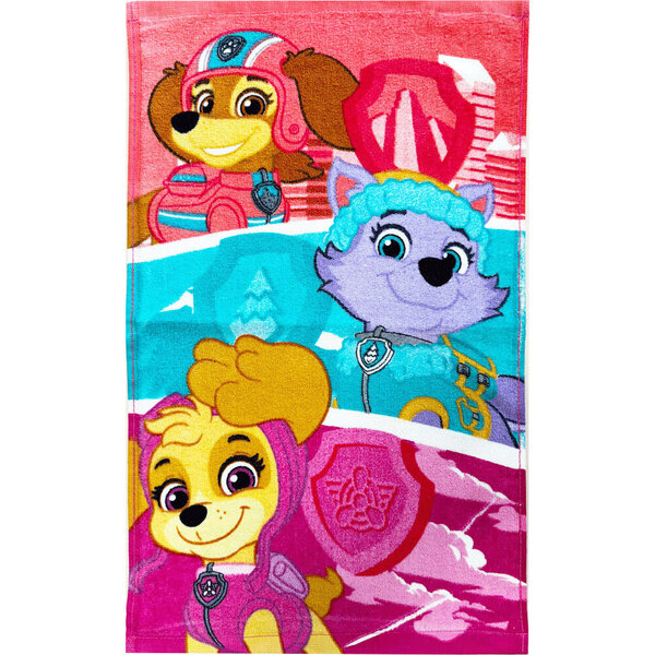 Lasten pyyhe Paw Patrol Mighty Trio 30x50cm