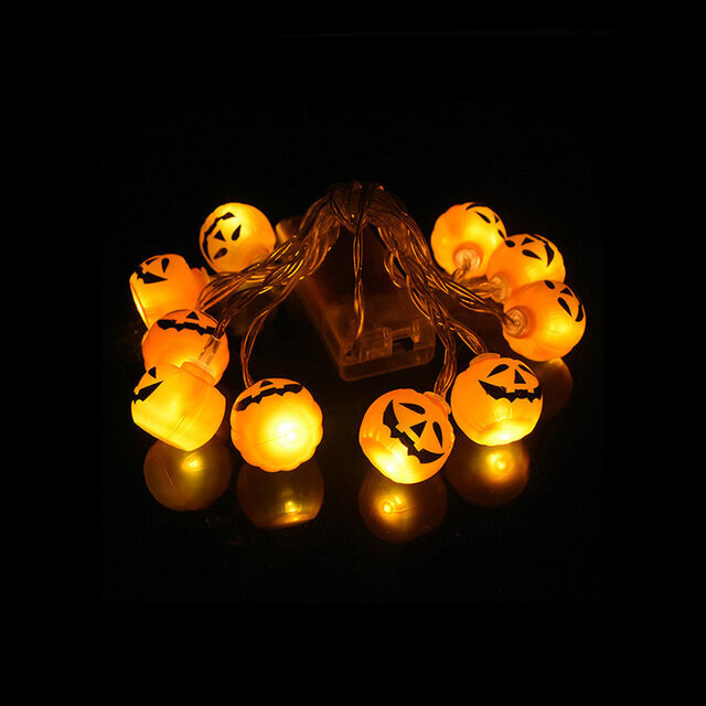 150cm 10LED Halloween LED merkkijono Valot Kannettavat Pumpkin Ghost Skeletons valot kotibaariin Halloween-juhlasisustustarvikkeet 2024 hinta ja tiedot | Koristeet ja tarrat | hobbyhall.fi