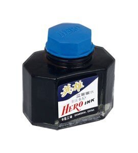 Sininen muste Hero Ink, 59 ml hinta ja tiedot | Kirjoitusvälineet | hobbyhall.fi