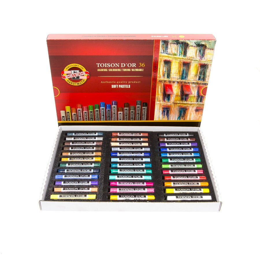 Crayons Koh-I-Noor, 36. lokakuuta hinta ja tiedot | Taide- ja askartelutarvikkeet | hobbyhall.fi