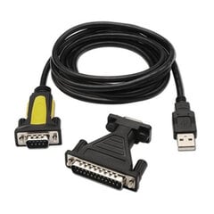 Nanokaapeli USB-RS232-sovitin, 1,8 m hinta ja tiedot | Kaapelit ja adapterit | hobbyhall.fi