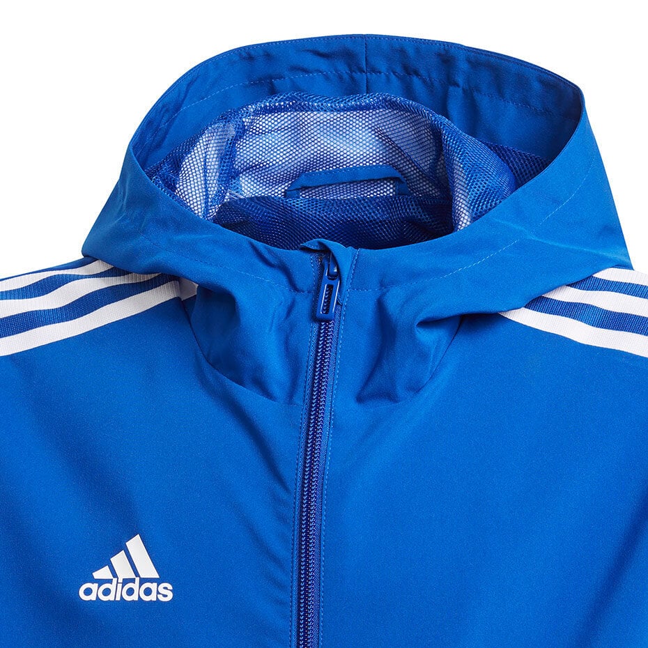 Lasten takki Adidas Tiro 21 Windbreaker GP4978, sininen hinta ja tiedot | Jalkapallovaatteet ja -varusteet | hobbyhall.fi