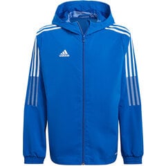 Lasten takki Adidas Tiro 21 Windbreaker GP4978, sininen hinta ja tiedot | adidas teamwear Urheilu ja vapaa-aika | hobbyhall.fi