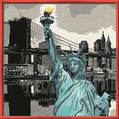 Paint by number kit Ravensburger CreArt New York, 20 x 20 cm hinta ja tiedot | Maalaa numeroiden mukaan | hobbyhall.fi