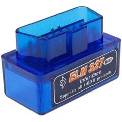 ELM 327 OBD2 Bluetooth autojen universaali diagnostiikka 10044 versio 2.1 hinta ja tiedot | Lisätarvikkeet autoiluun | hobbyhall.fi