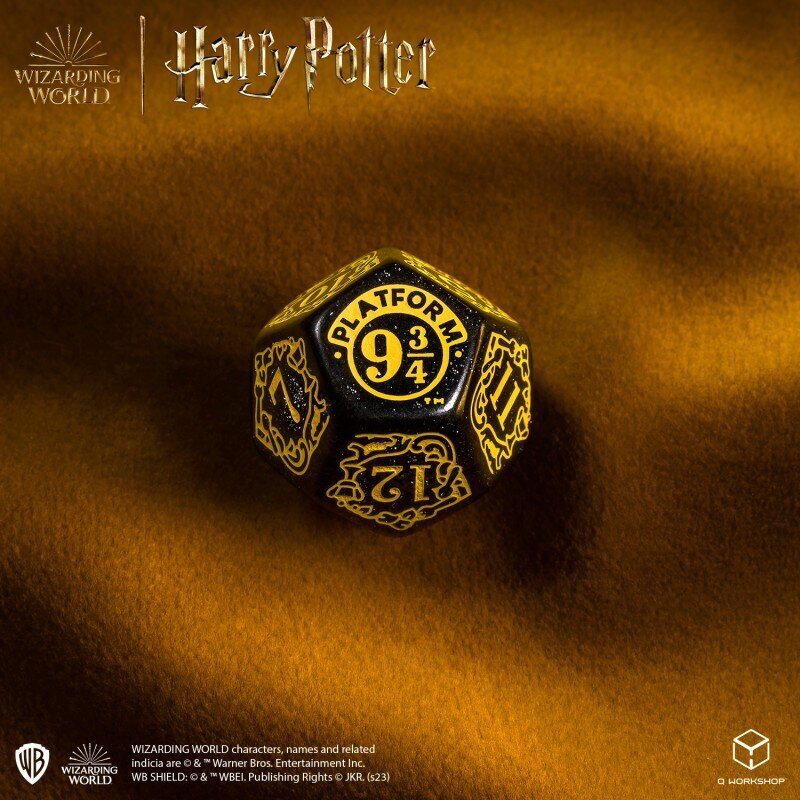 Noppasarja Q-Workshop Harry Potter Hufflepuff, laukkulla, musta hinta ja tiedot | Lautapelit ja älypelit | hobbyhall.fi