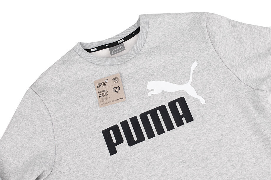 Miesten neulepusero Puma Ess 2 586762 04, harmaa hinta ja tiedot | Miesten puserot ja hupparit | hobbyhall.fi