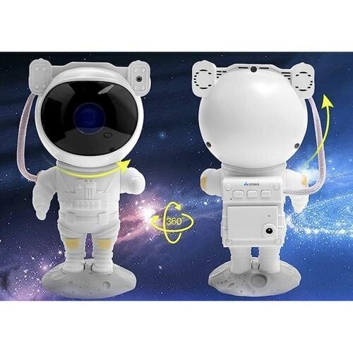 Izoxis Astronautti pöytävalaisin lapsille hinta ja tiedot | Lastenhuoneen valaisimet | hobbyhall.fi