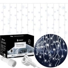 LED jouluverho Springos CL0330 12m hinta ja tiedot | Joulukuusen koristeet | hobbyhall.fi