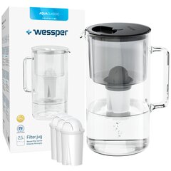 Wessper AquaClassic D2, 4 kpl. hinta ja tiedot | Veden suodatinkannut ja suodattimet | hobbyhall.fi