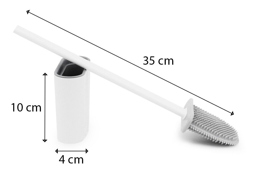 Silikoninen WC-harja hinta ja tiedot | Kylpyhuoneen sisustus | hobbyhall.fi