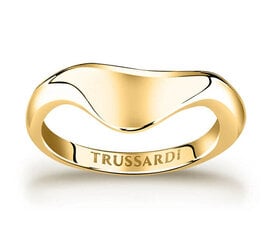 Trussardi Moderni kullattu teräsrengas T-Design TJAXA07 hinta ja tiedot | Trussardi Muoti | hobbyhall.fi