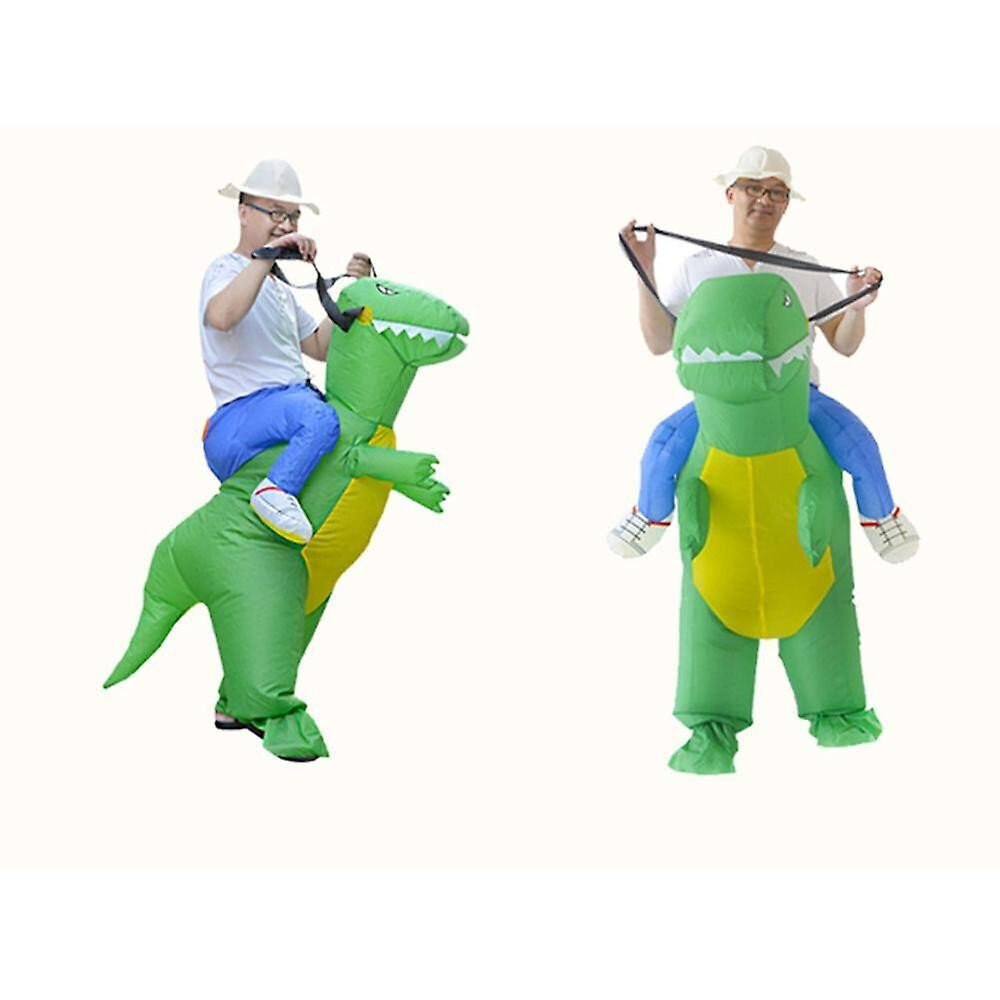 Puhallettava puku Dinosaurus ratsastaa hinta ja tiedot | Naamiaisasut | hobbyhall.fi