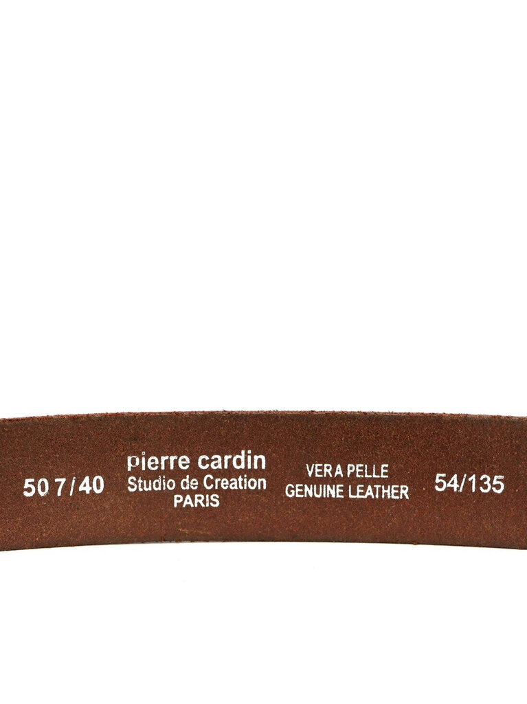 Pierre Cardin Miesten Vyö Brown 507 KAM01/COGNAC 507 KAM01/COGNAC/130 hinta ja tiedot | Miesten vyöt | hobbyhall.fi