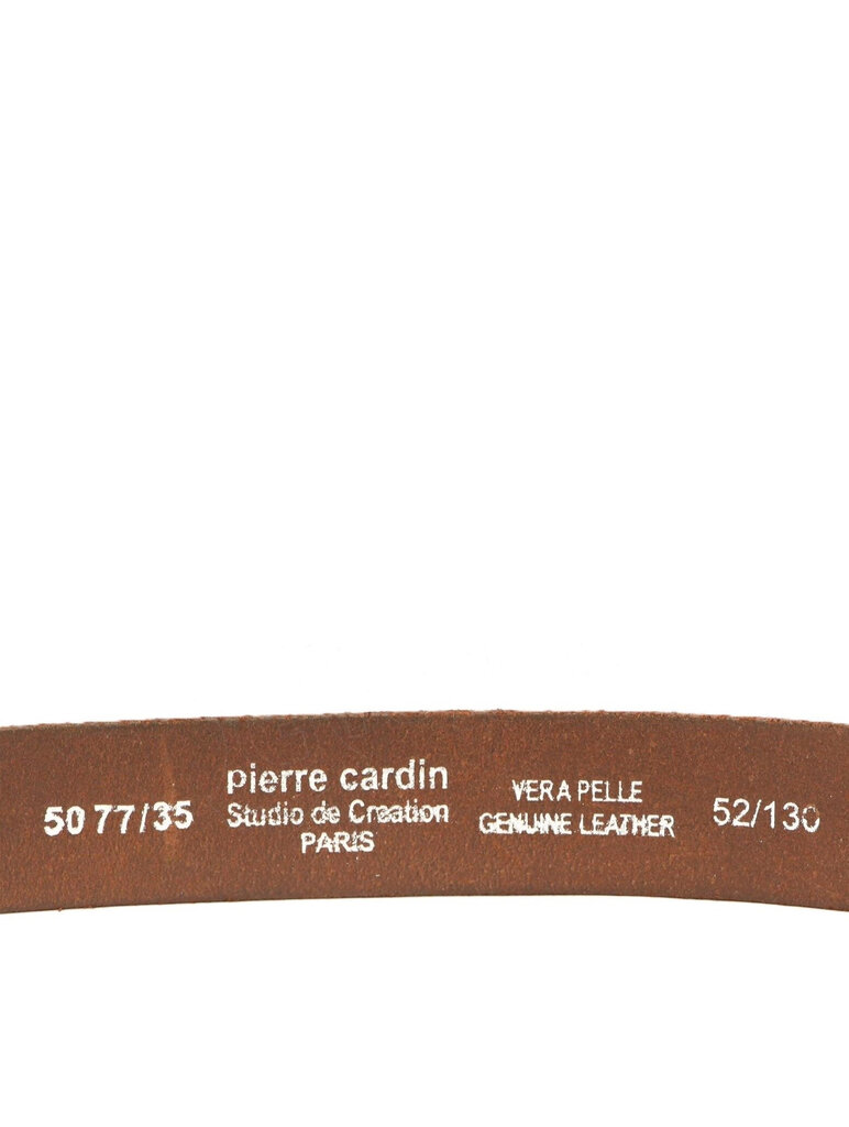 Pierre Cardin Miesten Vyö Brown 5077 KAM02/COGNAC 5077 KAM02/COGNAC/125 hinta ja tiedot | Miesten vyöt | hobbyhall.fi