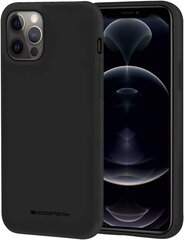 Kotelo Mercury Soft Jelly Kotelo Apple iPhone 16 Pro musta hinta ja tiedot | Puhelimen kuoret ja kotelot | hobbyhall.fi