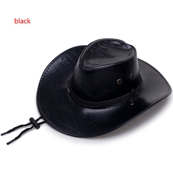 Peli Red Dead Redemption 2 Cowboy Hat Cosplay asu Rekvisiittahatut Nahka Unisex