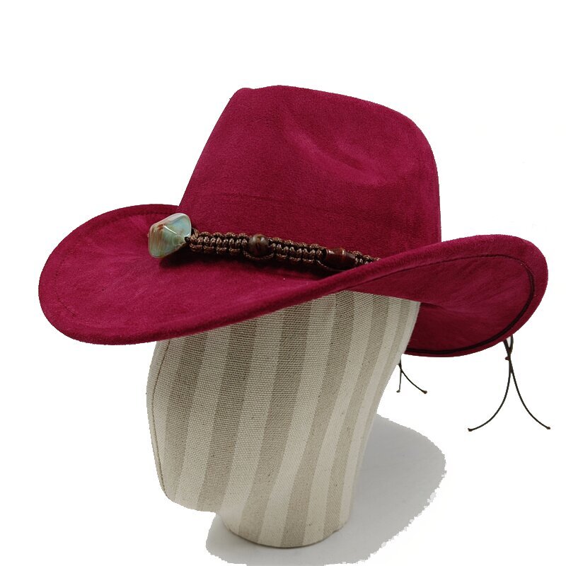 Cowboy hattu syksy talvi lehmäkuvio Fedora hattu kaksipuolinen paksuuntunut curling härän pää logo unisex jazz hinta ja tiedot | Miesten hatut, huivit ja käsineet | hobbyhall.fi