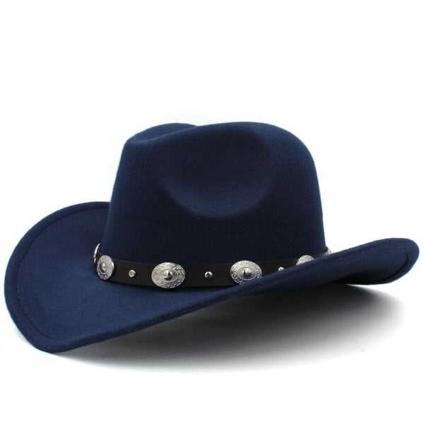 3 kokoa Vanhempi lapsi Miehet Naiset Lapset Länsi-Cowboy Hatut Leveälieriset Panama Aurinkohatut Fedora Lippalakit Trilby Jazz Sombrero Matkabileet