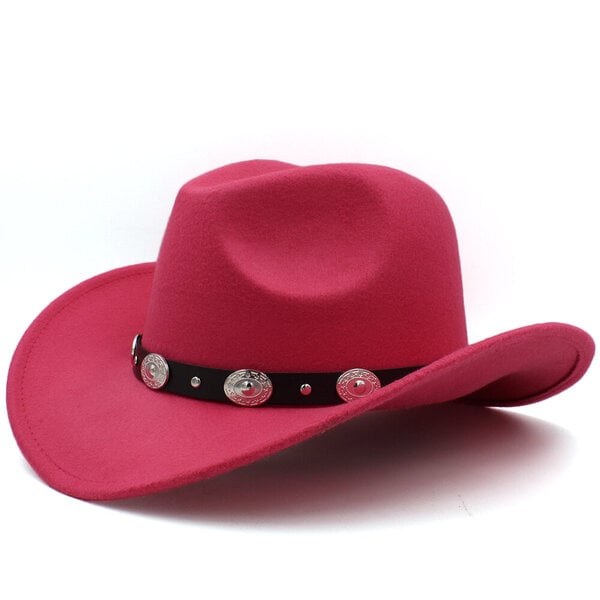 3 kokoa Vanhempi lapsi Miehet Naiset Lapset Länsi-Cowboy Hatut Leveälieriset Panama Aurinkohatut Fedora Lippalakit Trilby Jazz Sombrero Matkabileet