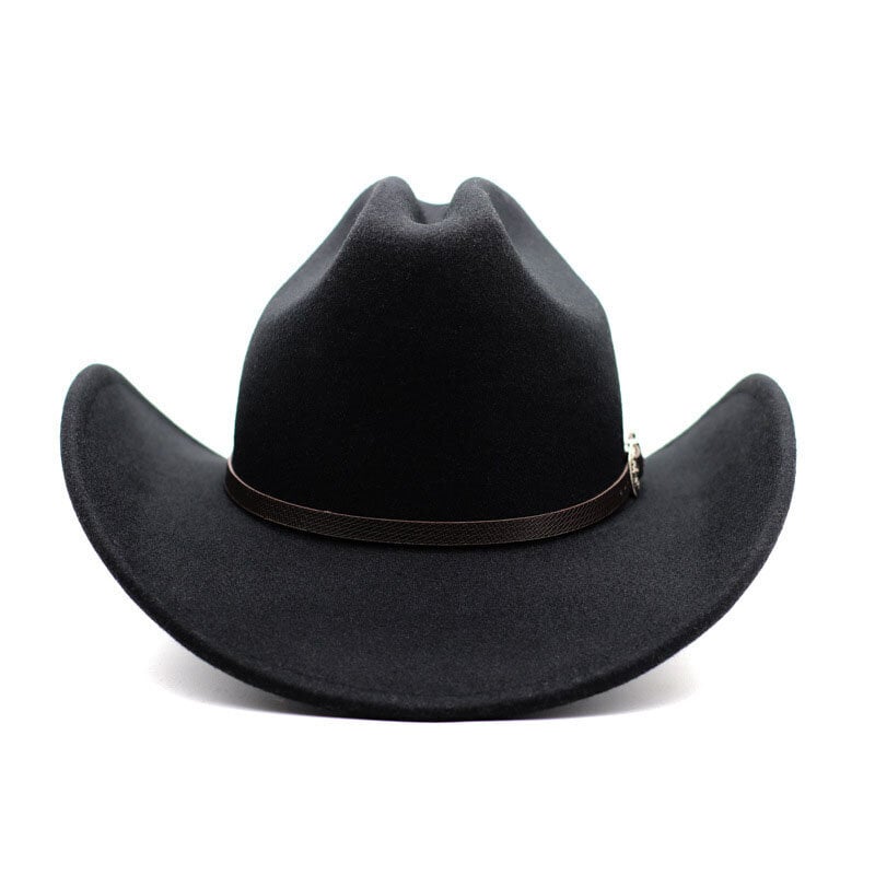 Vintage Western Cowboy -hattu Miesten Gentleman Lady Jazz Cowgirl Nahkaisella Leveälierisellä Cloche Church Sombrero Hombre Lippalakit hinta ja tiedot | Miesten hatut, huivit ja käsineet | hobbyhall.fi