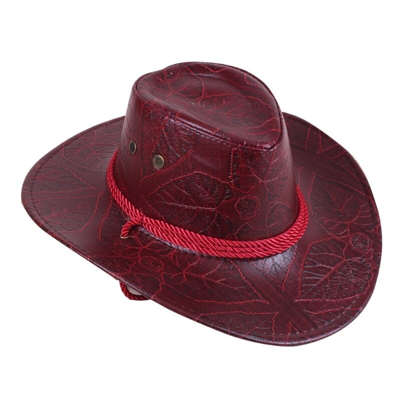 Retro hipsteri Cowboy-hattu Länsi-suurreunainen Cowboy-hattu ulkoilutrendi rento hinta ja tiedot | Miesten hatut, huivit ja käsineet | hobbyhall.fi