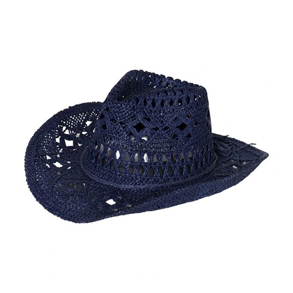 Anti UV Cowboy-hattu naisille Miesten aurinkohatut Aurinkosuojavoide Suurireunainen Floppy Olkihattu Unisex-kesähattu chapeu cowboy sombrero hombre