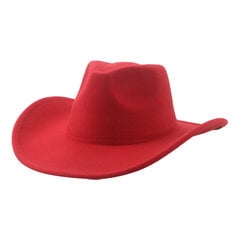 Cowboy Hattu Hatut naisille Miesten hattu Solid Panama Leveälierinen rento Western Cowgirls Khaki Black Jazz Lippikset Sombrero Hombre Sombreros hinta ja tiedot | Miesten hatut, huivit ja käsineet | hobbyhall.fi