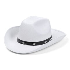 Western Studded Cowboy -hattu Retro Jazz -hattu leveälierinen Wild West -lippis herrasmies Cowgirl -miehille miehille naisille ulkona ritarihattu hinta ja tiedot | Miesten hatut, huivit ja käsineet | hobbyhall.fi