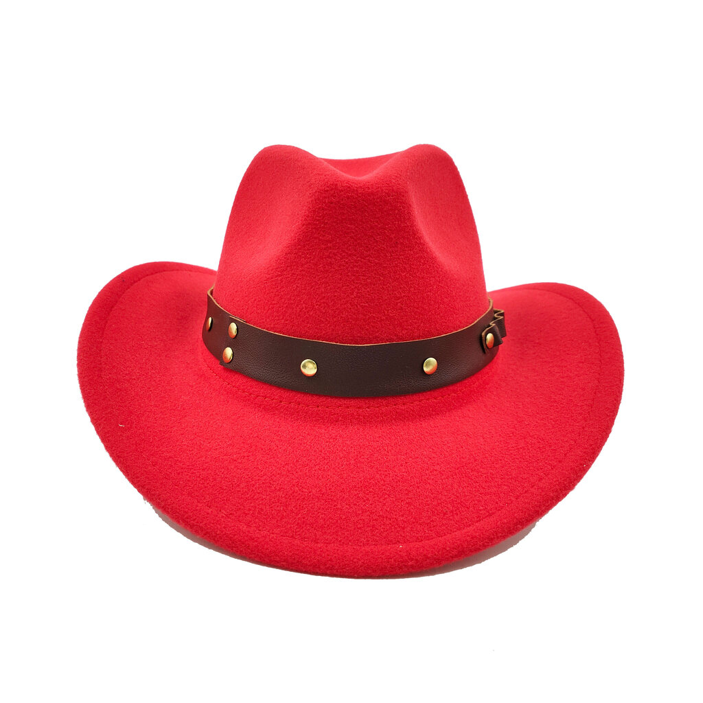 Cowboy-hattu miesten ja naisten ulkomatkailu hattufedora hattureiän lieri etninen tyyli väritarvikkeettop hatprairie aurinkohattu hinta ja tiedot | Miesten hatut, huivit ja käsineet | hobbyhall.fi